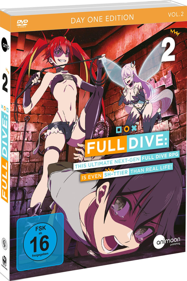 Full Dive: This Ultimate Next-Gen Full Dive RPG Is Even Shittier than Real Life! - Vol. 2 - Day One Edition (mit exklusivem Extra)  (DVD)