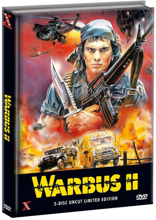 Warbus 2 - The Last Warbus - Triple War Pack - Uncut Mediabook Edition