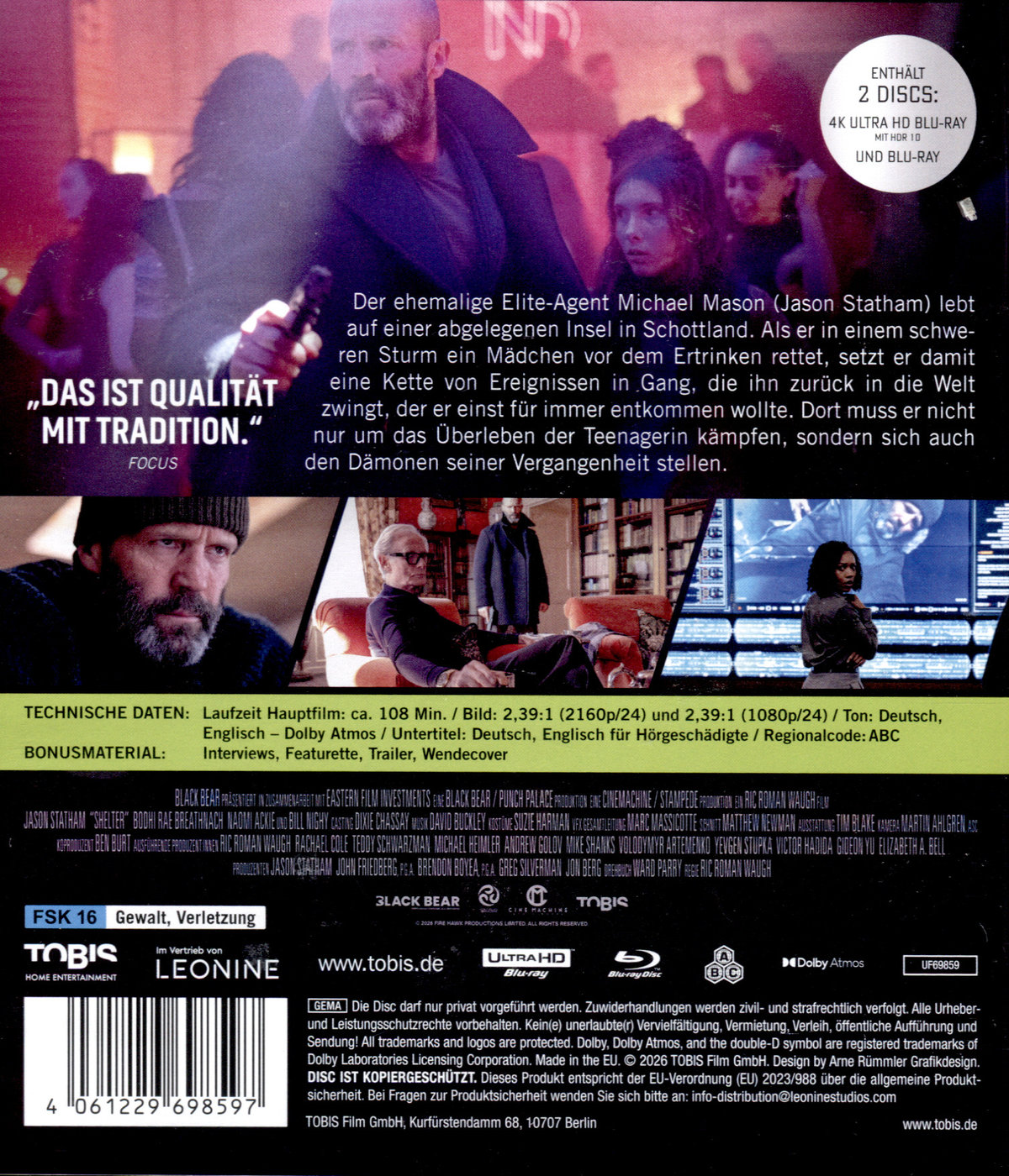 Shelter  (4K Ultra HD) (+ Blu-ray)