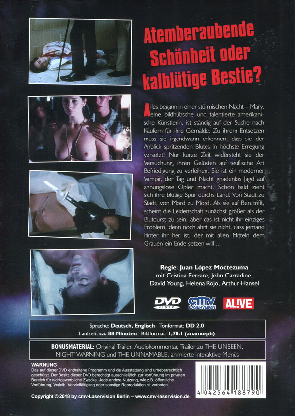 Mary, Bloody Mary - Uncut Edition