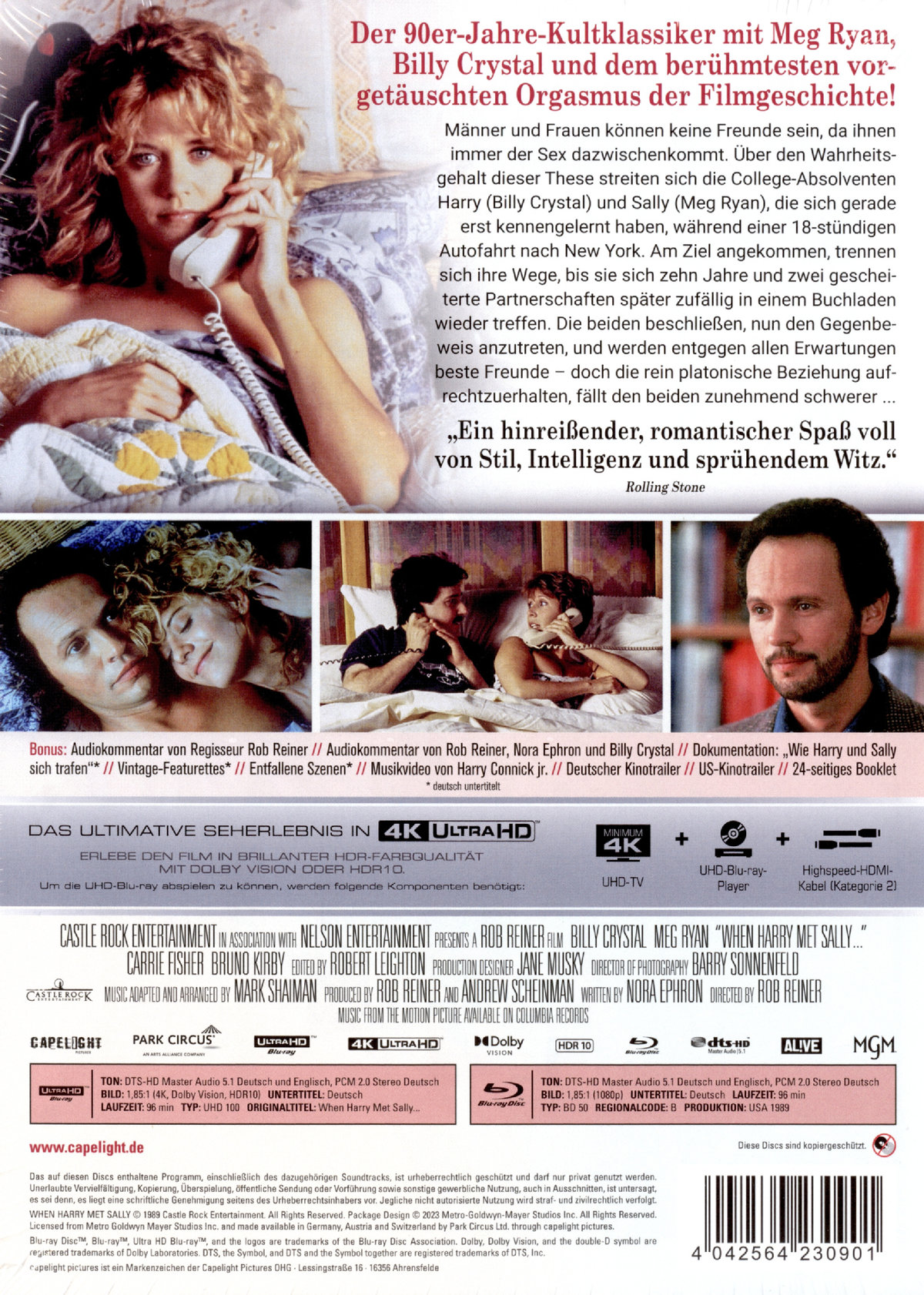 Harry und Sally - Uncut Mediabook Edition (4K Ultra HD+blu-ray)