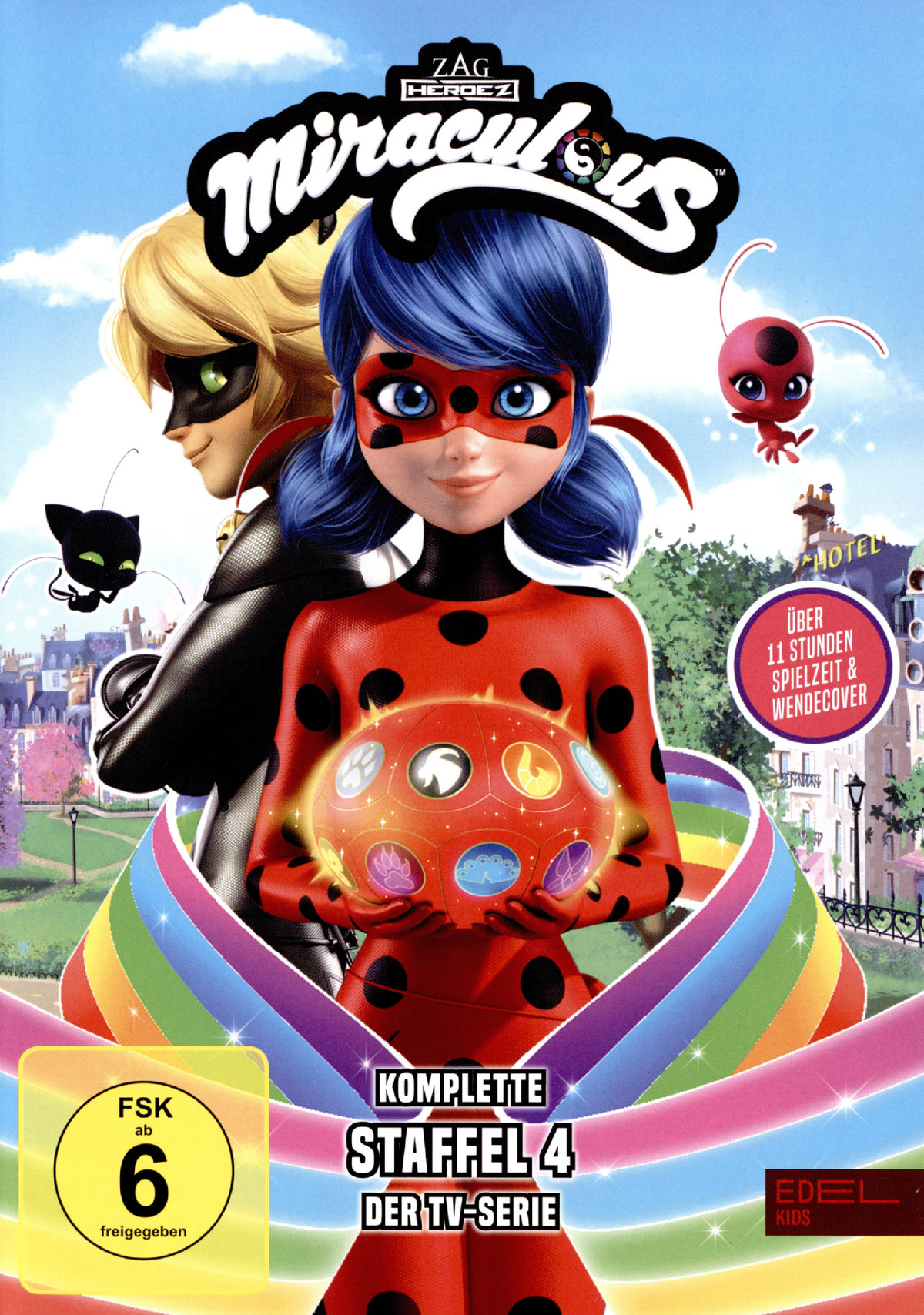Miraculous - Staffelbox 4  [3 DVDs]  (DVD)