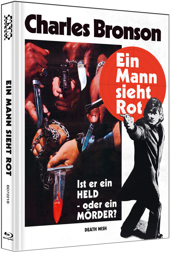 Death Wish - Ein Mann sieht rot - Uncut Mediabook Edition  (blu-ray) (E)