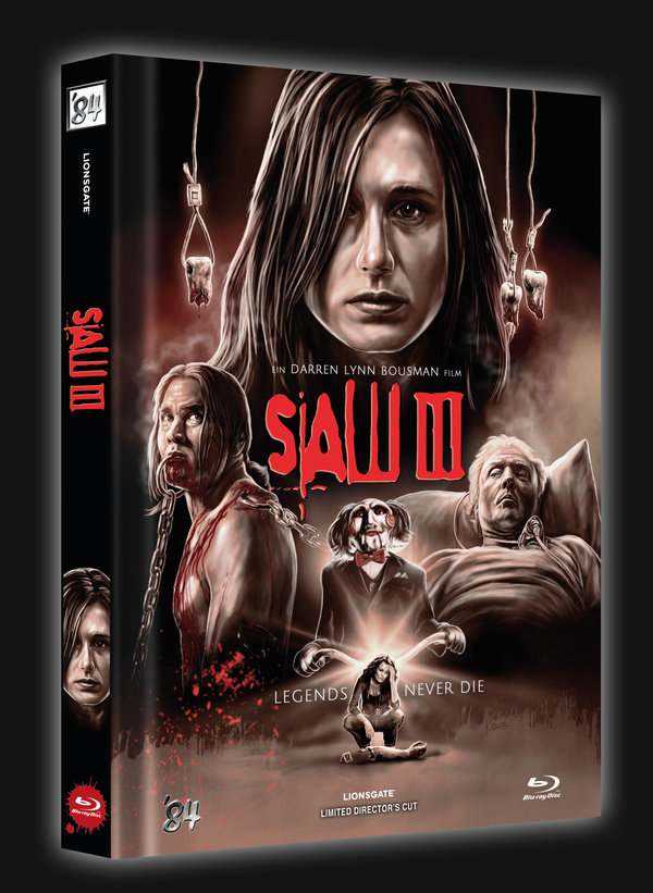 Saw 3 - Uncut Mediabook Edition (DVD+blu-ray) (B)