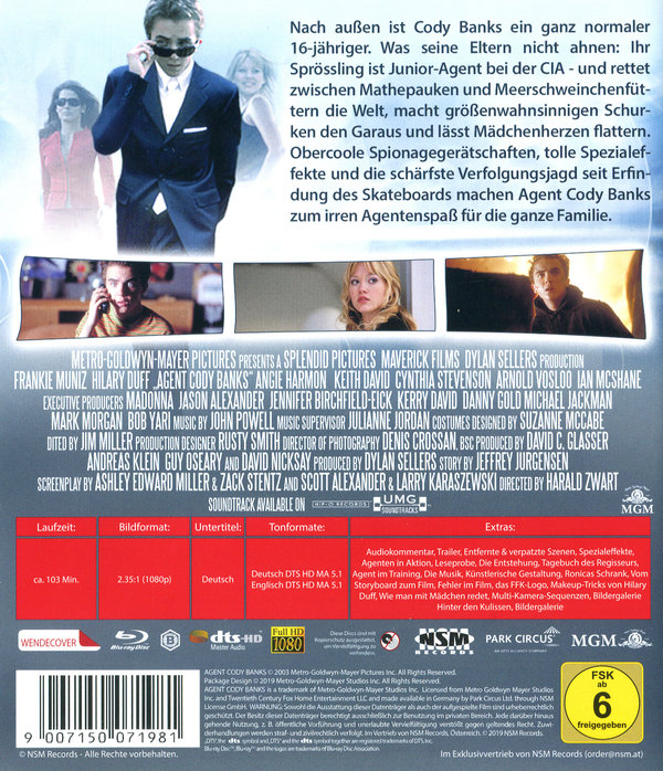 Agent Cody Banks (blu-ray)