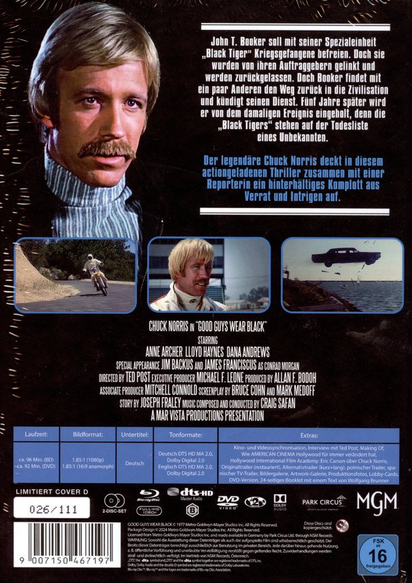 Black Tiger - Uncut Mediabook Edition (DVD+blu-ray) (D) Black Tiger - Uncut Mediabook Edition (DVD+blu-ray) (D)