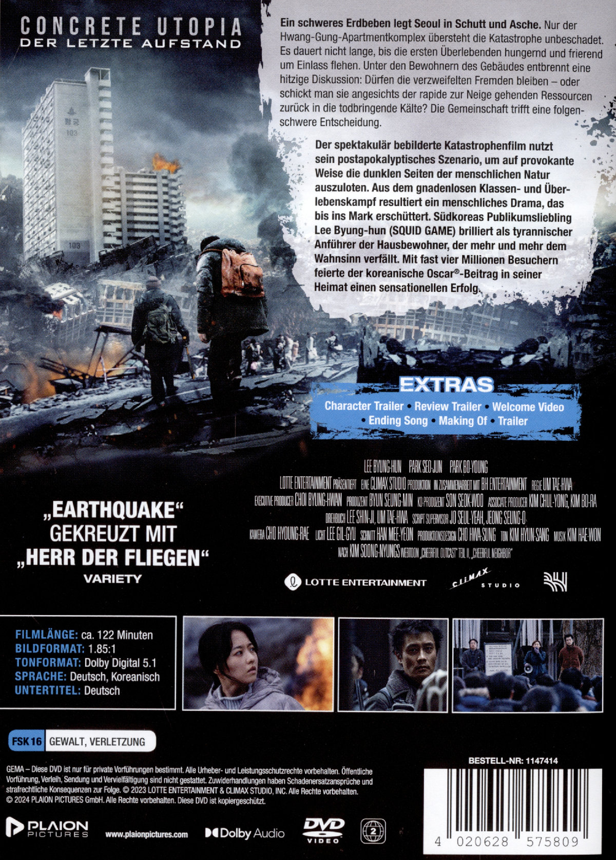 Concrete Utopia - Der letzte Aufstand  (DVD)