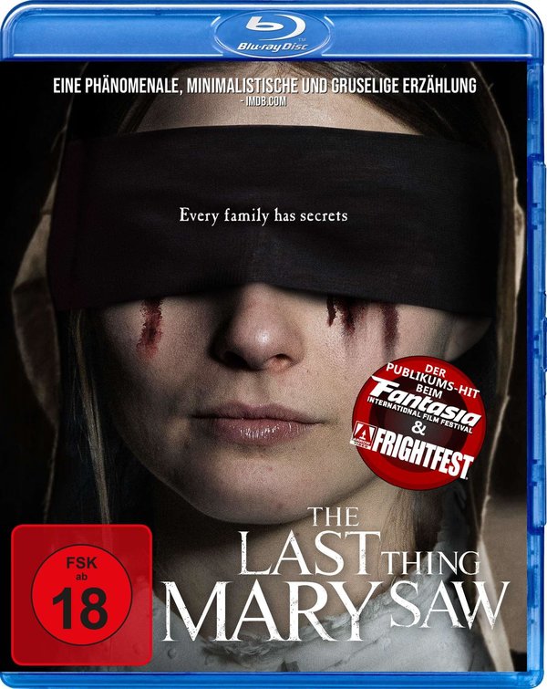 Last Thing Mary Saw, The (blu-ray)