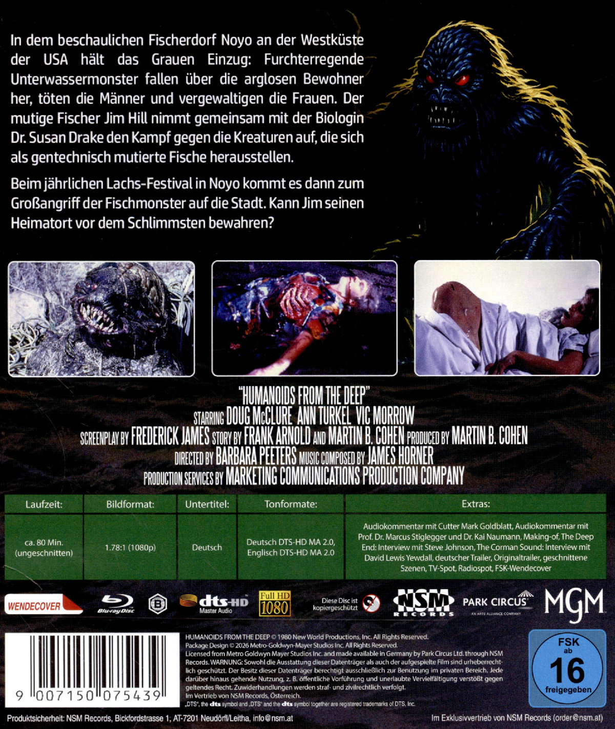 Das Grauen aus der Tiefe (uncut)  (Blu-ray Disc)
