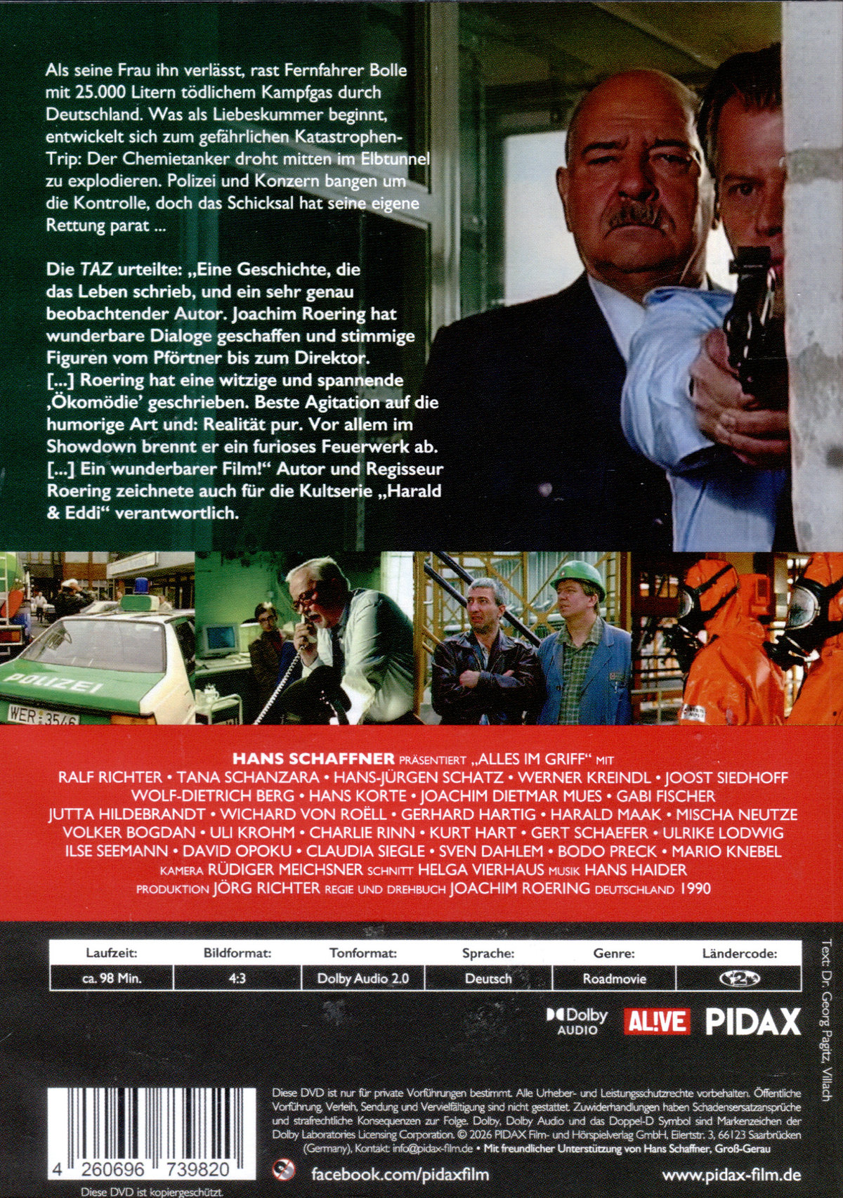 Alles im Griff / Witziger und spannender Roadmovie mit Starbesetzung (Pidax Film-Klassiker)  (DVD)
