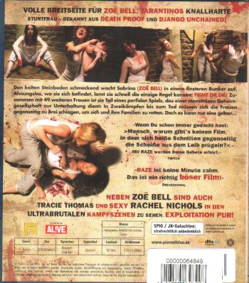 Raze - Fight or Die! - Uncut Edition (blu-ray) Raze - Fight or Die! - Uncut Edition (blu-ray)