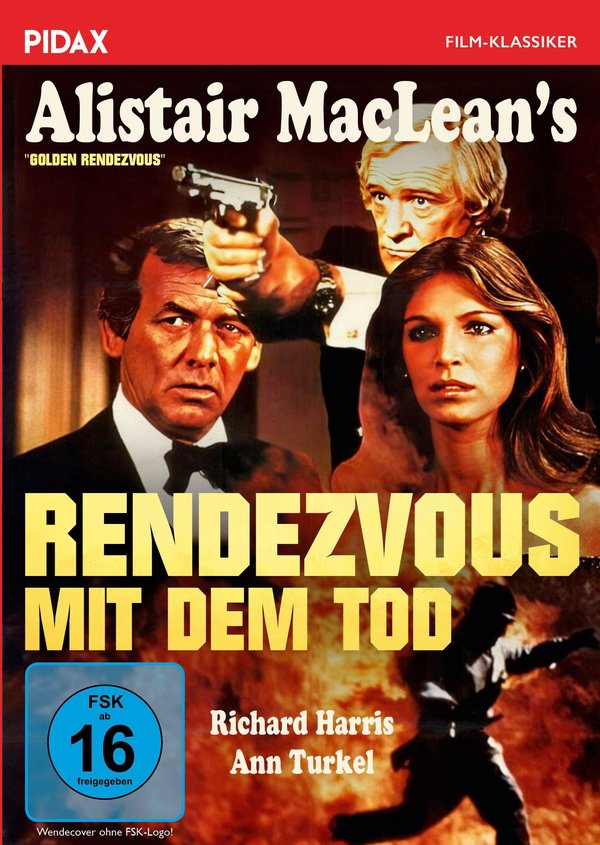 Alistair MacLean: Rendezvous mit dem Tod (Golden Rendezvous) / Explosiver Abenteuer-Thriller mit Richard Harris nach dem gleichnamigen Bestsellerroman (Pidax Film-Klassiker)  (DVD)