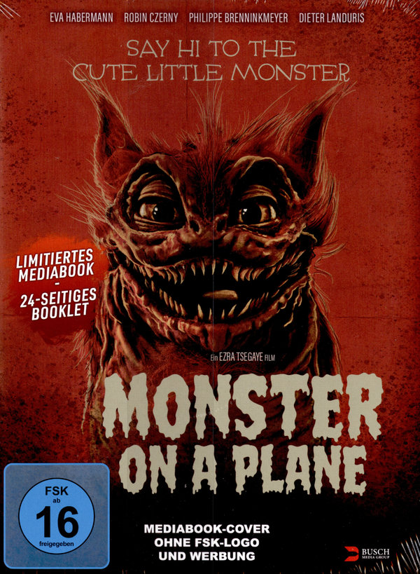 Monster on a Plane - Uncut Mediabook Edition  (DVD+blu-ray) (D)