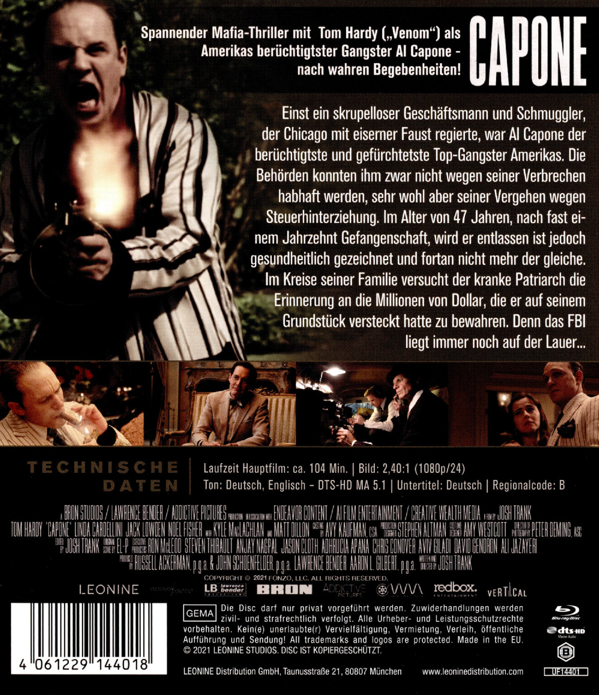 Capone (blu-ray)