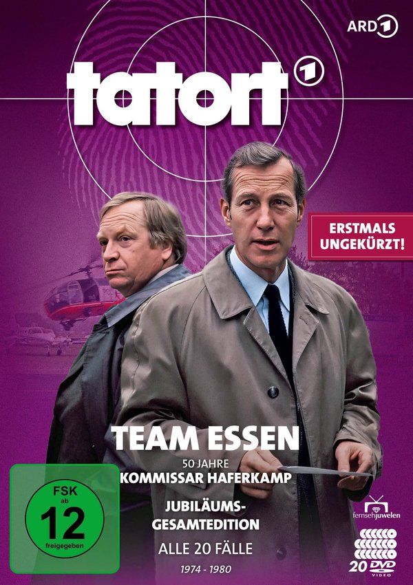 Tatort Essen - 50 Jahre Kommissar Haferkamp - Jubiläums-Gesamtedition (Alle 20 Fälle mit Hansjörg Felmy)  [20 DVDs]  (DVD)