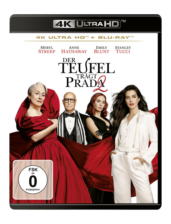 Der Teufel trägt Prada 2  (4K Ultra HD) (+ Blu-ray)