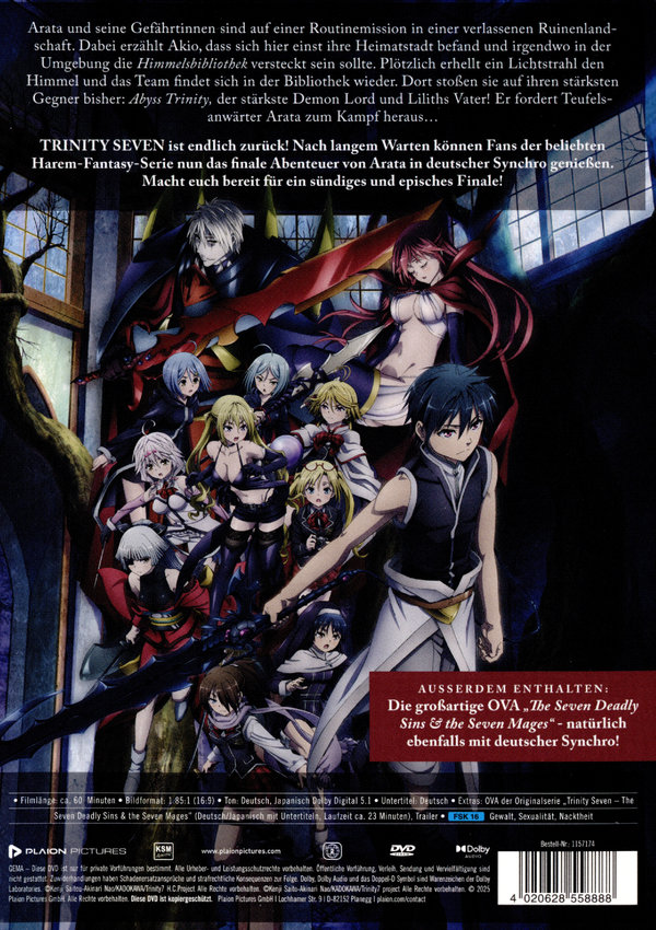 Trinity Seven – Heavens Library & Crimson Lord (inkl. OVA)  (DVD)
