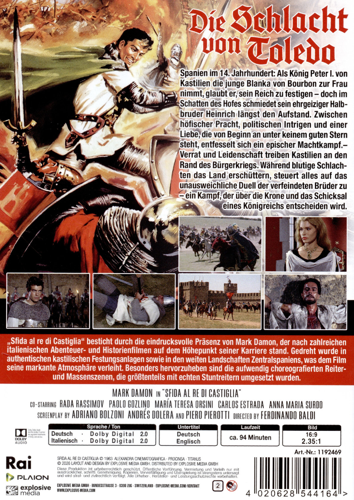 Die Schlacht von Toledo  (DVD)