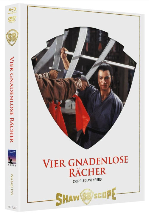 Vier gnadenlose Rächer - Uncut Mediabook Edition (DVD+blu-ray) (B)