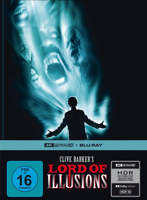 Lord of Illusions - Uncut Mediabook Edition  (4K Ultra HD+blu-ray)