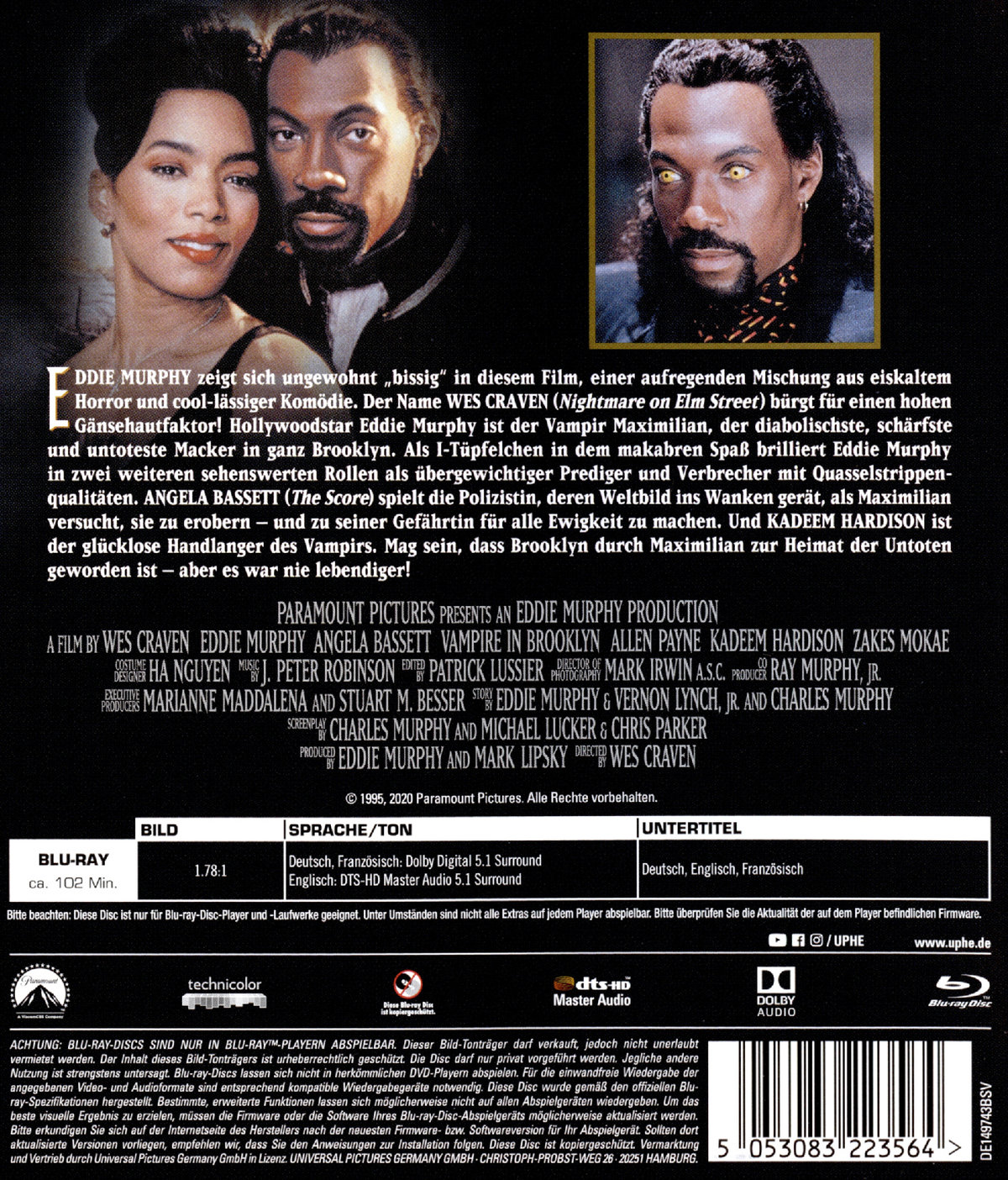 Vampire in Brooklyn (blu-ray)