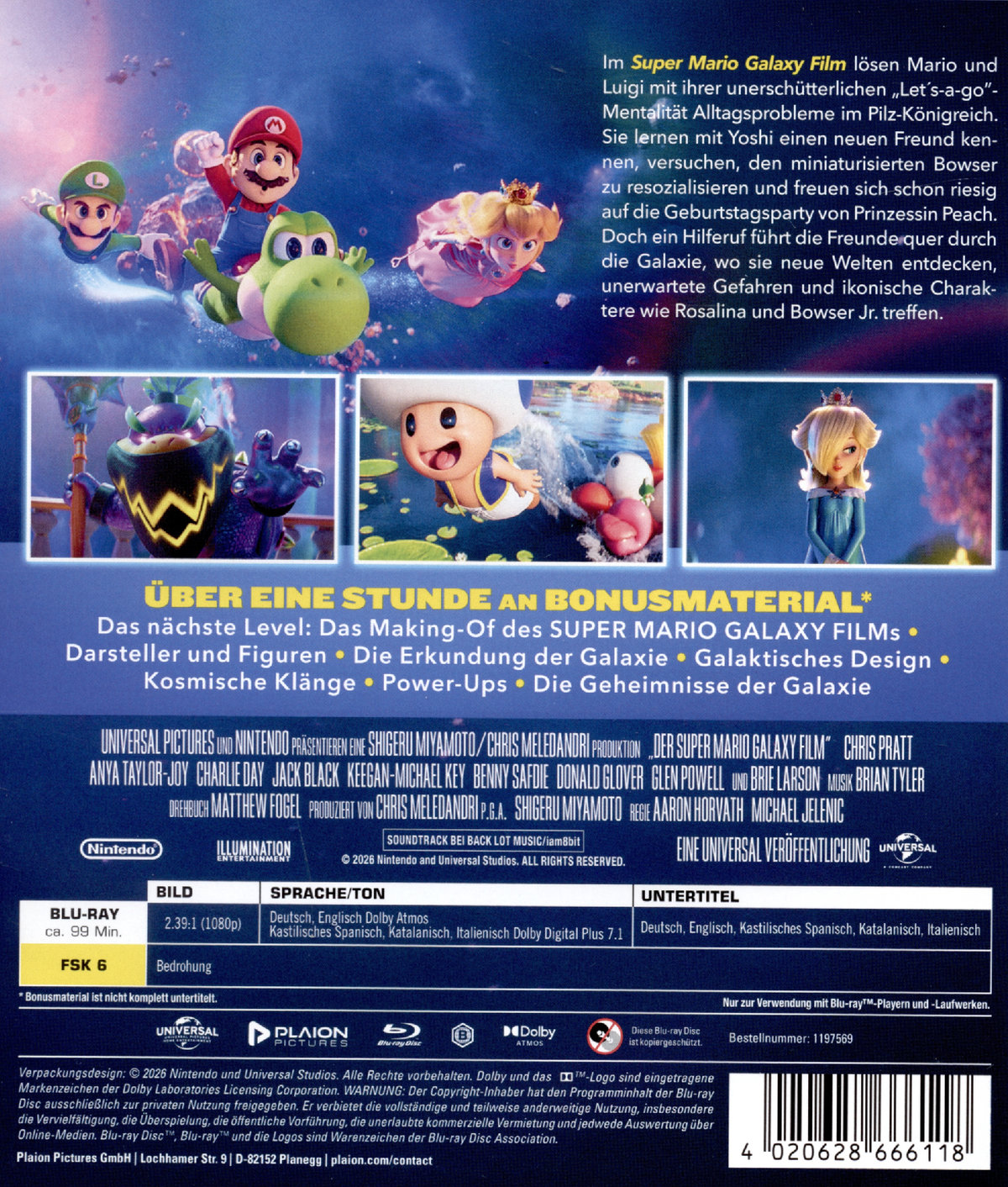 Der Super Mario Galaxy Film  (Blu-ray Disc)