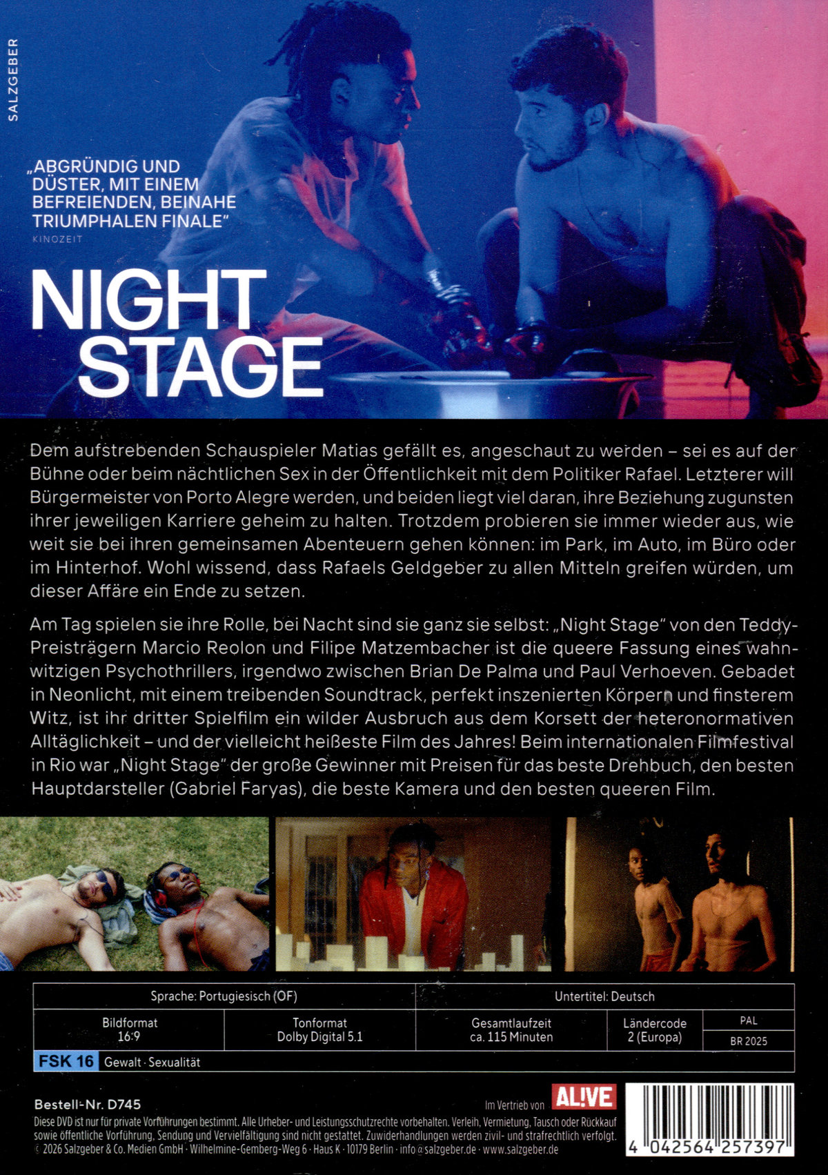 Night Stage (OmU)  (DVD)