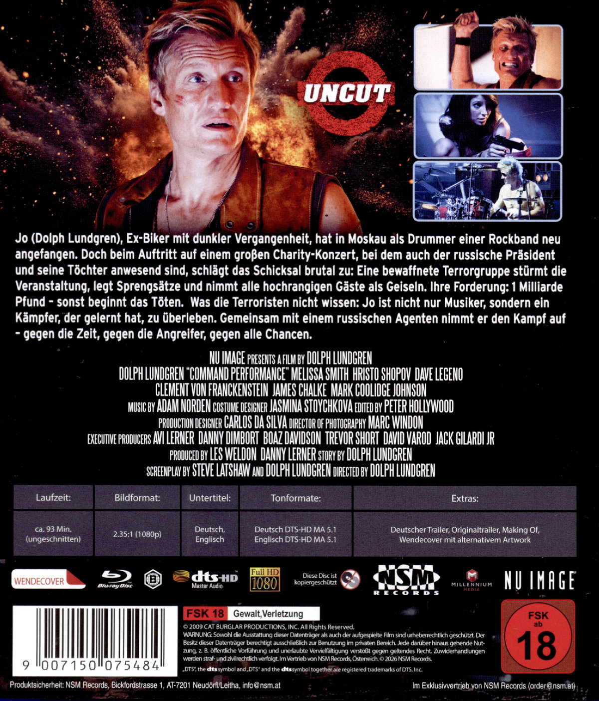 Command Performance (uncut)  (Blu-ray Disc)