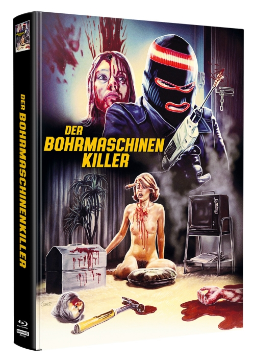 Der Bohrmaschinenkiller - Uncut Mediabook Edition  (4K Ultra HD+blu-ray)