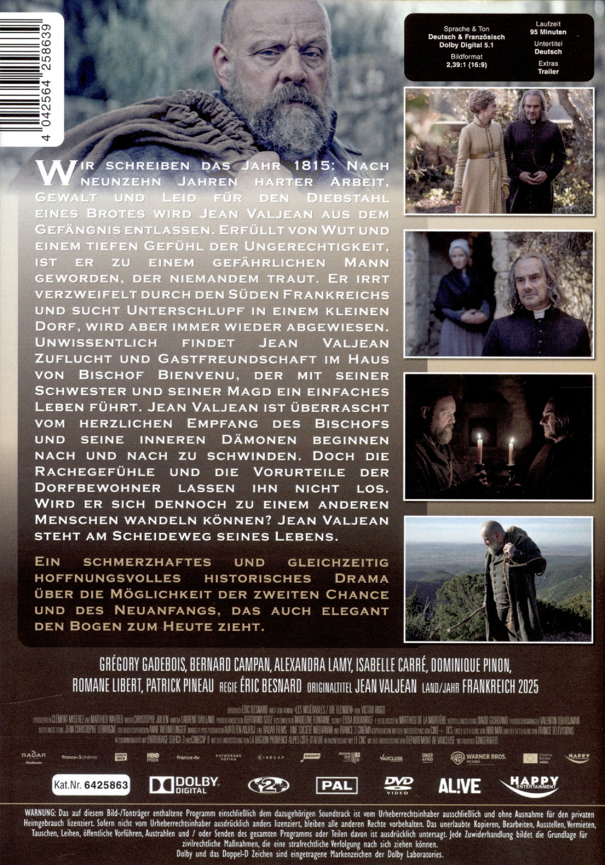 Les Misérables - Die Geschichte von Jean Valjean  (DVD)