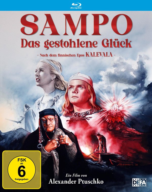 Sampo - Das gestohlene Glück - nach dem finnischen Epos Kalevala (Filmjuwelen / DEFA Fantasy)  (Blu-ray Disc)