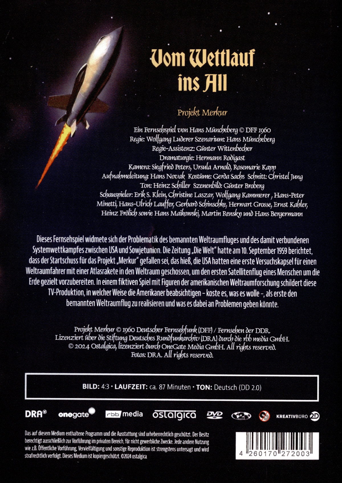 PROJEKT MERKUR - Limited Edition  (DVD) PROJEKT MERKUR - Limited Edition  (DVD)