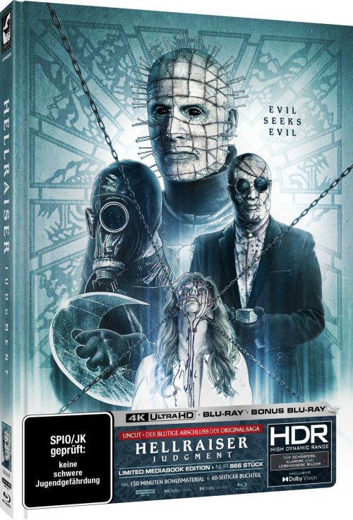 Hellraiser: Judgment - Uncut Mediabook Edition  (4K Ultra HD+blu-ray) (B)